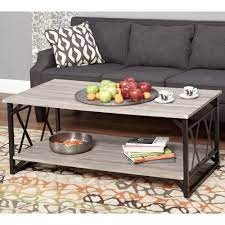 Glass coffee tables take advantage of transparency to reduce visual mass. Lenyxx Collection Coffee Table Multiple Colors Walmart Com Walmart Com