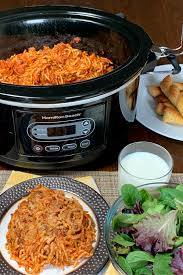 Maybe you would like to learn more about one of these? Weekend Potluck Featured Recipes Include Crock Pot Farmhouse Spaghetti Homemade Banana Pudding On Crockpot Spaghetti Crock Pot Cooking Best Crockpot Recipes