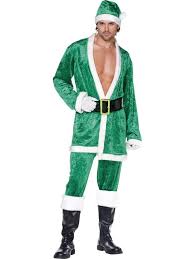 Green Santa Suit Costume Smiffy S Aus Santa Suits Santa Outfit Fashion