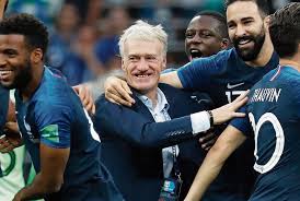 La joie des bleus en images. Didier Deschamps Der Bescheidene Anfuhrer