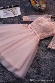 Fashion Short Cocktail Party Dresses 2016 Sheer Jewel Neck Lace Appliques Draped Knee Length Women Form Vestidos Glamourosos Vestidos Legais Vestidos Estilosos