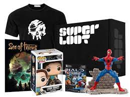 Fellow geeks across the the uk are now able to connect with their favourite games, books, characters and films without all the leg work thanks to a range of companies offering specially curated items delivered monthly through a geek box. Superloot One Off Box