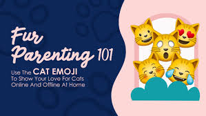 Google's cat face was previously orange, samsung's gray, and facebook's once gray and white. Fur Parenting 101 Use The Cat Emoji To Show Your Love For Cats Online And Offline At Home Emojiguide