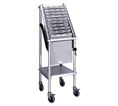 Wheeled Chart Holder Carrier 10 Space Capacity Item Wc