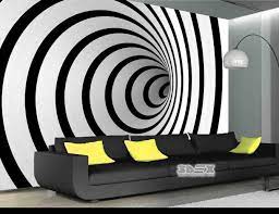Black And White 3d Wallpaper Designs For Living Room Walls New Options And Ideas To Decorate Your Interior Wi 3d Tapete Wohnzimmer Tapete Wohnzimmer 3d Tapete