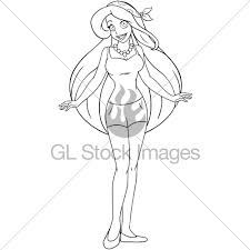 M1 abrams army tank coloring page. Teenage Girl In Tanktop And Shorts Coloring Page Gl Stock Images