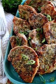 Maybe you would like to learn more about one of these? Garlicky Butter Chive Parmesan Pork Chops Lord Byron S Kitchen