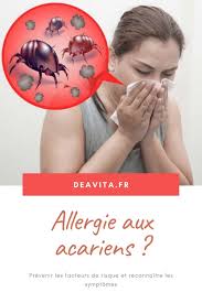 Allergie Aux Acariens Quels Facteurs De Risque Et Symptomes Allergie Aux Acariens Allergie Acariens