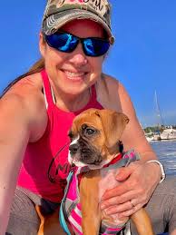 Hi all! I just wanted to introduce myself and share a photo I took of just  one of my 4 Boxers. Her name is Violet. She does not care about me taking