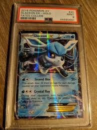 Pokédex entry for #471 glaceon containing stats, moves learned, evolution chain, location and more! Auction Prices Realized Tcg Cards 2016 Pokemon Xy Fates Collide Glaceon Ex