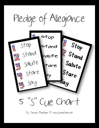 Pledge Of Allegiance Classroom Snapshots