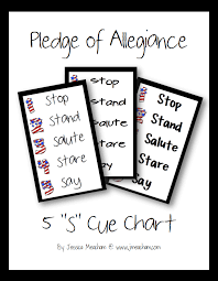 pledge of allegiance classroom snapshots