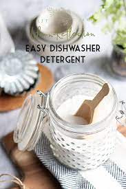 Easiest Homemade Dishwasher Detergent With Essential Oils Dishwasher Detergent Homemade Dishwasher Detergent Natural Homemade Dishwasher Detergent