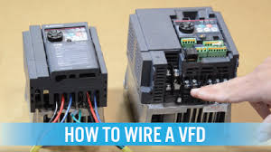 Wiring may already be present if a start/delta type starter was previously used. How To Wire A Vfd Vfds Com