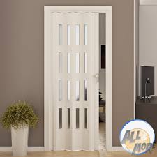 Per personalizzare la dimensione della vostra porta in pvc a soffietto, disponibili anche pannelli aggiuntivi in tutte le finiture e accessori. Prodotto 29099 Porta A Soffietto Bianco Venato Con Vetro E Serratura 84x215 Porte Serramenti Porte Scorrevoli E A Battente