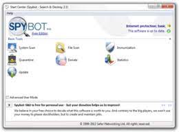 With spybot search & destroy, you'll be able to remove the spyware and spot it on your computer before it does any damage to you. Spybot Search Destroy Wikipedia