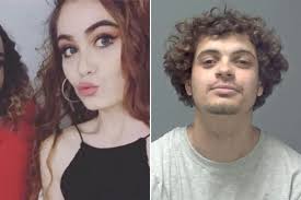 Monster who stabbed ex-girlfriend to death in ferocious attack smirks in  mugshot as he's found guilty of murder