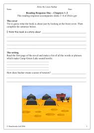 Holes Worksheets