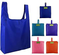 Learn more today about our custom reusable shopping tote bags. Reusable Grocery Bags Set Of 5 Grocery Tote Foldable Into Attached Pouch Ripstop Polyester Reusable Shopping Bags Washable Durable And Lightweight Royal Purple Pink Orange Teal Reusable Shopper Bags Amazon Com Au