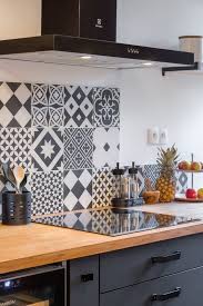 deco cuisine credence carreaux de ciment credence deco credence cuisine cuisines deco