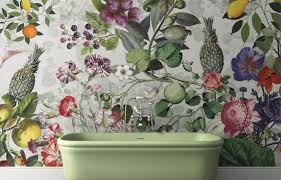 Le papier peint investit toutes les pièces de la maison, pour un maximum d'effet déco. Papiers Peints Peintures Floral Vintage