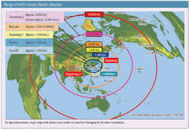 Lonely planet's guide to north korea. North Korean Ballistic Missile Map Mappenstance