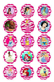 Free Bottle Cap Images Disney Princess Tapas De Botellas Kits Imprimibles Gratis Manualidades