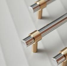 The towel rack slips over the room door, a drawer, or a cabinet door. Shiny Silver Stainless Steel And Brass Cabinet Bar Handles Etsy In 2021 Stainless Steel Cabinets Forged Stainless Steel Brass
