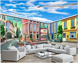 Download free 3d cartoon models. Custom Photo 3d Room Wallpaper Hand Drawn Cartoon City Road Full House Backdrop Home Decor 3d Wall Mural Wallpaper For Wall 3 D Wallpapers Aliexpress