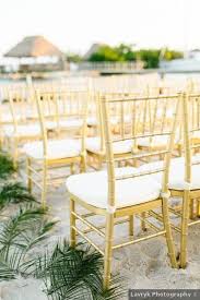 Wedding Chairs Ideas Gold Tropical Beach Destination Simple White Bamboo Lavryk Photography Wedding Chair Decorations Wedding Chairs Chair Decorations