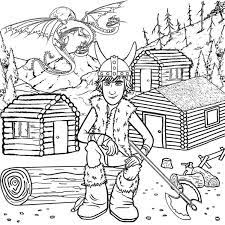 Free printable viking coloring pages for kids. How To Train Your Dragon Coloring Pages For Kids To Print Vikings Coloring Home