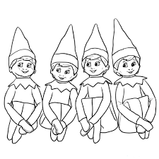 Elf on the shelf baby elf on the shelf in bag & marketplace (99) only. 30 Free Printable Elf On The Shelf Coloring Pages