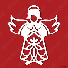 Ya en su primera adolescencia manifestó su verdadera vocación: Blanco Angel Volador De Navidad Con La Estrella En Sus Vector De Stock Crushpixel