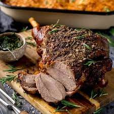 Roast Leg Of Lamb With Rich Gravy - Nicky's Kitchen Sanctuary