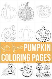 Free printable templates & coloring pages. 85 Pumpkin Coloring Pages For Kids Adults Free Printables