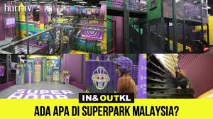 Exclusive to malaysia is the 2,500 square foot skate rink which is made from an artificial, 100% recyclable and. Apa Yang Menarik Di Superpark Malaysia In Out Kl Youtube