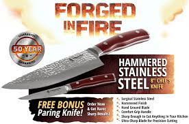 When you're using the forged in fire kitchen knife or the companion paring knife, be sure to hold the handle in your dominant hand, as close to the blade as possible without touching it. Official Forged In Fire Knives Kitchen Knife Forums