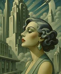 Art Deco Woman