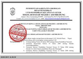 Check spelling or type a new query. Sk Pembagian Tugas Panitia Ujian Sekolah