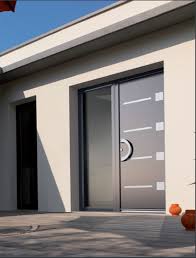 Porte D Entree Aluminium Contemporaine Porte Entree Aluminium Portes Entree Maison
