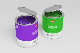 Paint Can Mock Up In 2020 Paint Cans Mocking Mockup