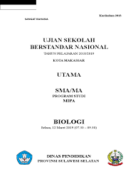 Soal biologi sma materi virus dan pembahasannya pilih salah satu jawaban yang benar! Template Soal Usbn Biologi K 13 Utama