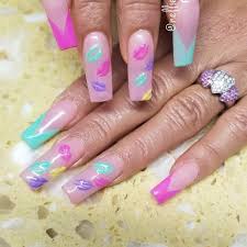 Whilst fake nails cover the whole fingernail, acrylic nai. Updated 50 Eye Catching Aqua Nails August 2020