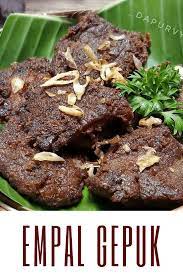 Empal Gepuk Makanan Resep Masakan Ide Makanan