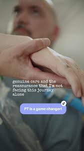 Living with ALS has taken away my control, but not my feelings. My physical  therapy sessions mean so much more than physical relief. When my therapist  gently guides my limbs, it feels like I'm ...