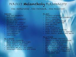 Melancholy Choleric Personality Personality Psychology Infj Personality Type Mbti Personality