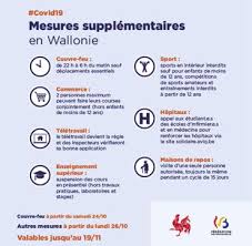 Une nouvelle attestation de déplacement après 21h à télécharger et imprimer la france. Coronavirus Le Couvre Feu Commence A 22 Heures Dans Toute La Wallonie Quelles Sont Les Autres Mesures