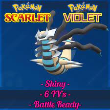 Shiny Giratina - 6IV - Griseous Core - Battle Ready - Pokemon Scarlet &  Violet | eBay