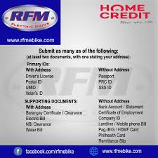 At home credit card phone number. Rfm Installment Requirements For Home Credit