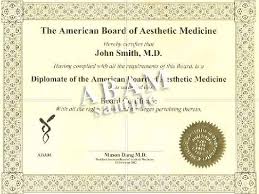 Board certificate (diplomat american board of . American Board Of Aesthetic Medicine Lebanon Photos Facebook